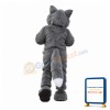 College Friendly Wolf Mascot Costume