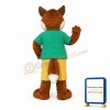 Friendly Lightweight Fox Mascot Costume