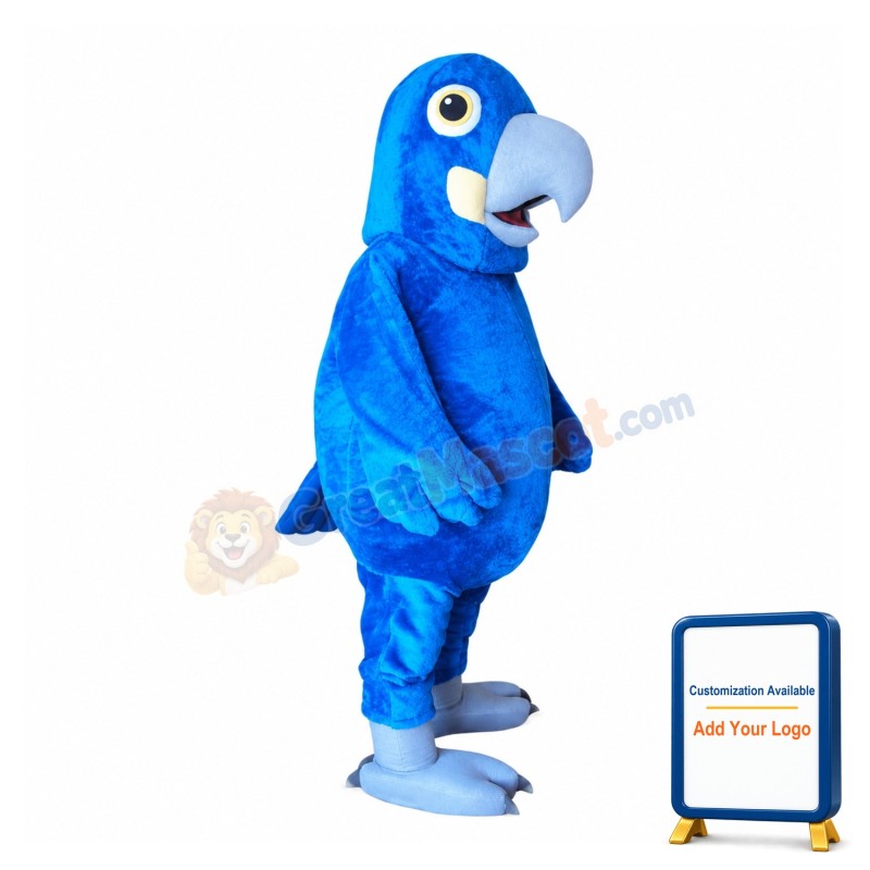 Affordable Blue Bird Mascot Costume