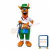 Friendly Kangaroo Mascot Costume