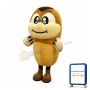 Brown Fish Mascot Costume