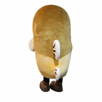 Brown Fish Mascot Costume