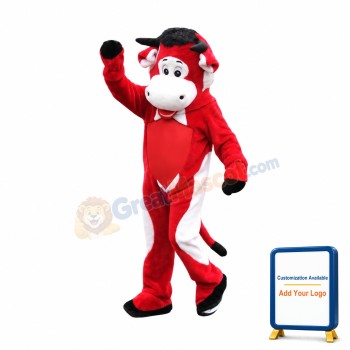 Red Bull Mascot Costume