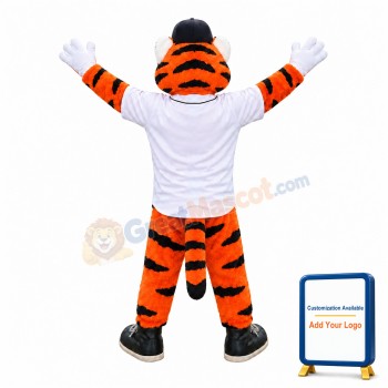 Power Sport Tiger Mascot Costume