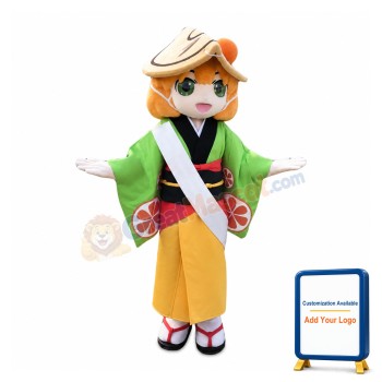 Japanese Girl Mascot Costume