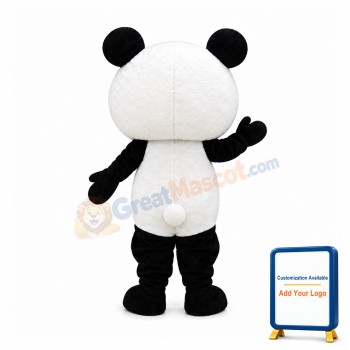 Handsome Panda Mascot Costume