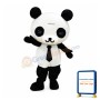 Handsome Panda Mascot Costume