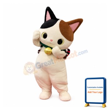 Colorful Cat Mascot Costume