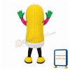 Yellow Shoe Mascot Costume