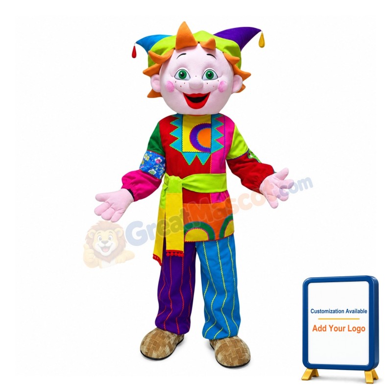 Lightweight Clown Mascot Costume