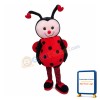 Lightweight LadyBug Mascot Costume