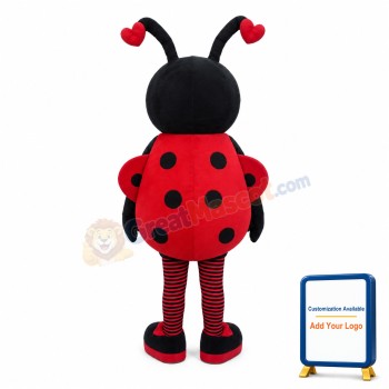 Lightweight LadyBug Mascot Costume