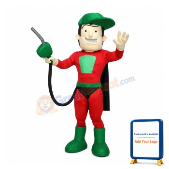 Gasoline Boy Mascot Costume