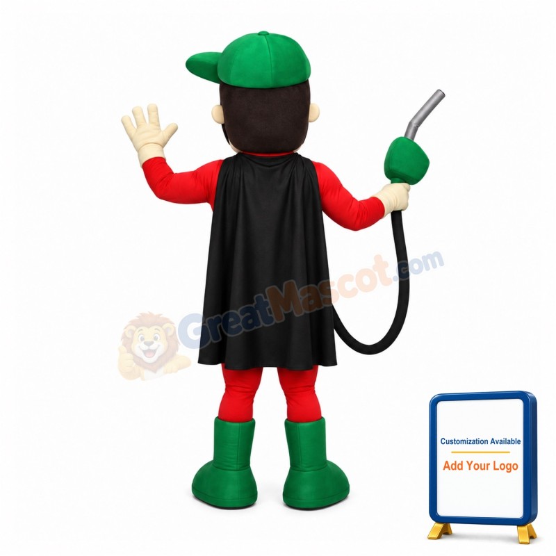 Gasoline Boy Mascot Costume