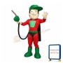 Gasoline Boy Mascot Costume