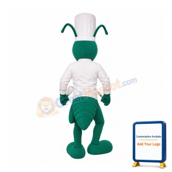 Chef Cricket Mascot Costume