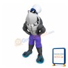 Cool Fierce Shark Mascot Costume