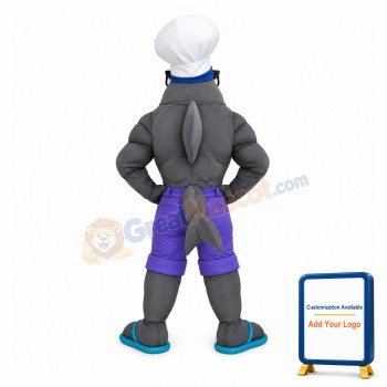 Cool Fierce Shark Mascot Costume