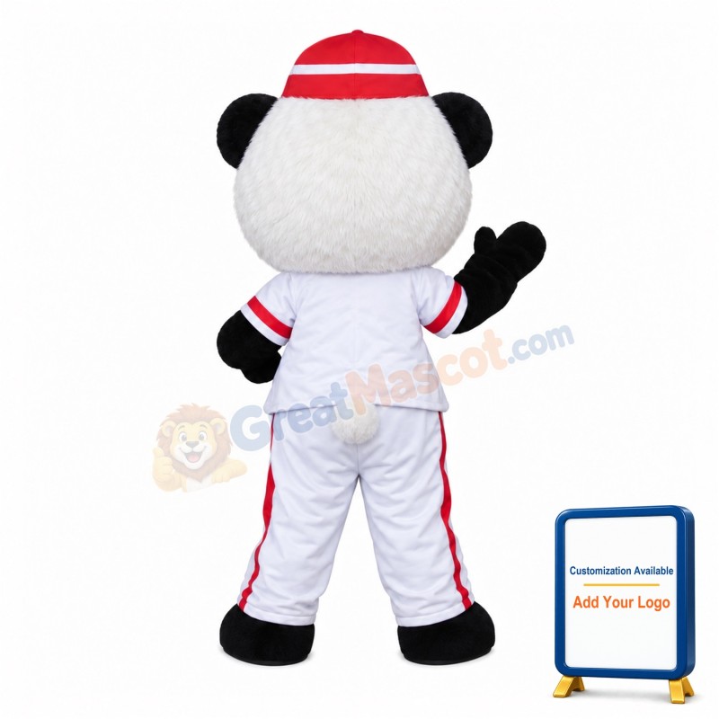 Happy Lightweight Panda Mascot Costume