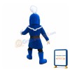 Power Blue Warrior Mascot Costume