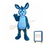 Lightweight Blue Rabbit Mascot Costume