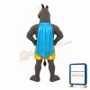 Power Fierce Rhino Mascot Costume
