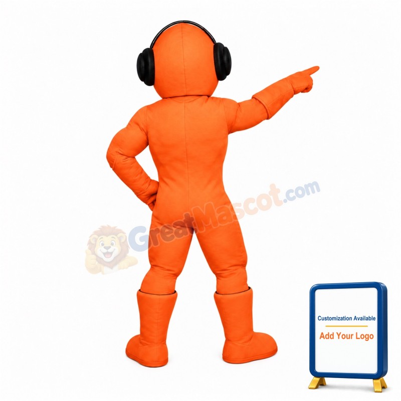 Sound Man Mascot Costume