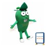Green Pepper Mascot Costume