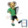 College Power Ram Mascot Costume