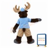 College Moose Mascot Costume