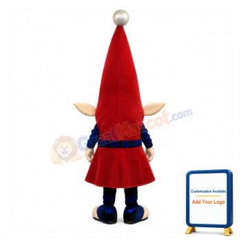 Little Red Elf Mascot Costume