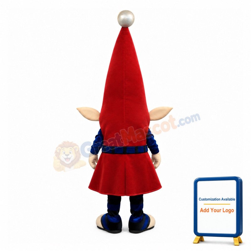 Little Red Elf Mascot Costume