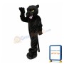 Fierce Black Panther Mascot Costume
