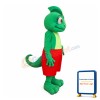 Happy Chameleon Mascot Costume
