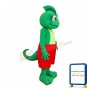Happy Chameleon Mascot Costume