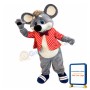 Lovely Mouse Boy Mascot Costume