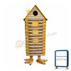 Wooden House Mascot Costume