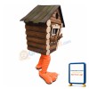 Wooden House Mascot Costume