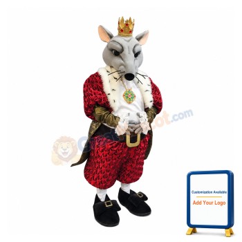 King Mouse Mascot Costume