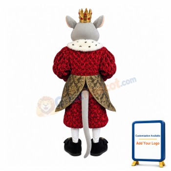King Mouse Mascot Costume
