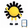 Happy Sun Mascot Costume