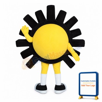 Happy Sun Mascot Costume