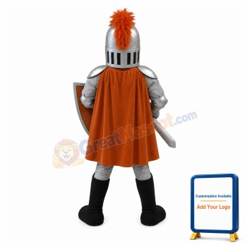 Lightweight Silver Knight Mascot Costume