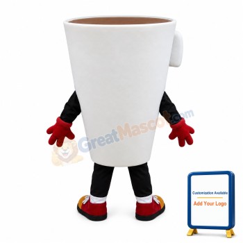 Lovely Lightweight Coffee Cup Mascot Costume