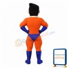 Muscle Superhero Mascot Costume