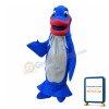 Funny Blue Fish Mascot Costume