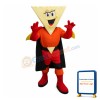 Triangular Biscuits Boy Mascot Costume