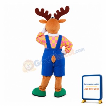 Funny Moose Mascot Costume