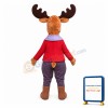 Lightweight Moose Mascot Costume