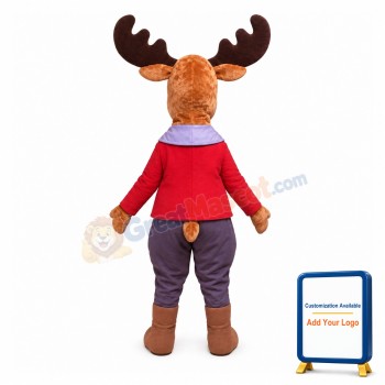 Lightweight Moose Mascot Costume